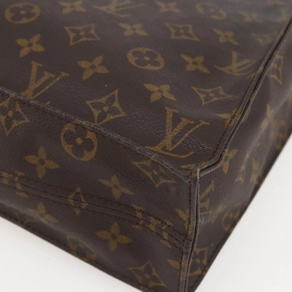 LOUIS VUITTON Monogram Sac Plat Hand Bag - Picture 9 of 16